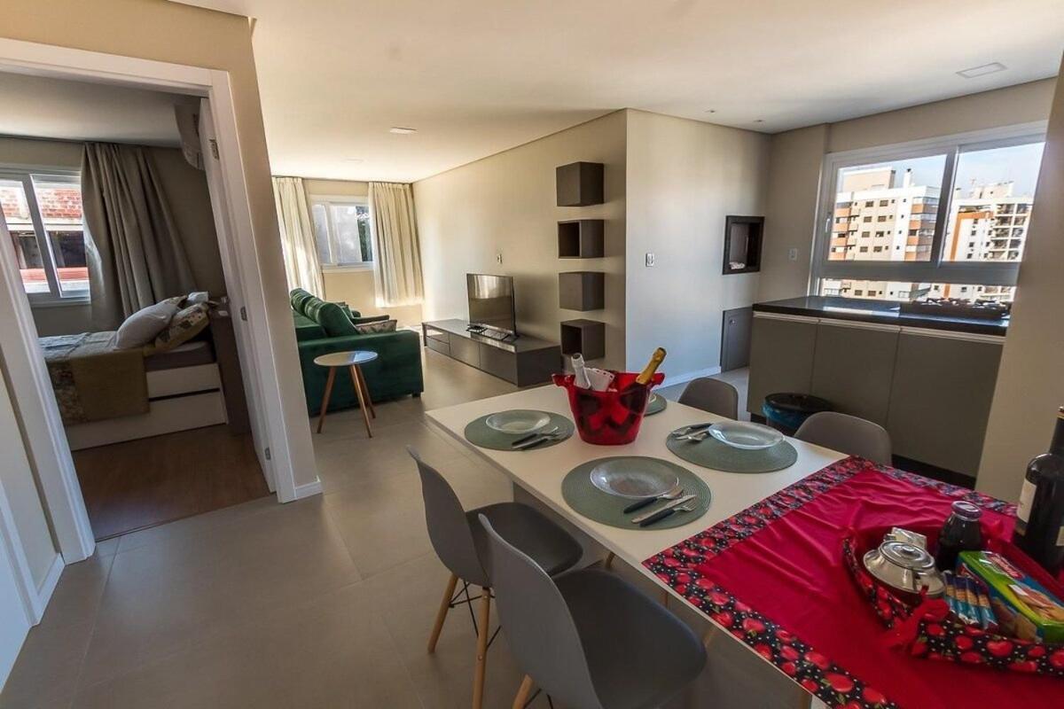 Apartamento em bento gonçalves - localizado na via gastronômica Extérieur photo